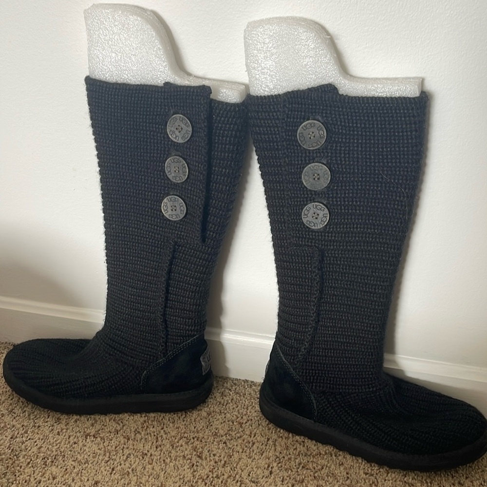 Authentic Ugg Boots With Side Buttons - image 1